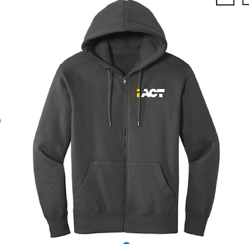 iACT Hoodie - Black Zip Up