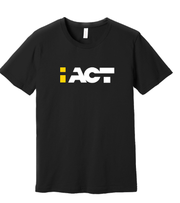 iACT T-Shirt - black short - sleeve